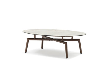 NIKMATI meja kopi oval